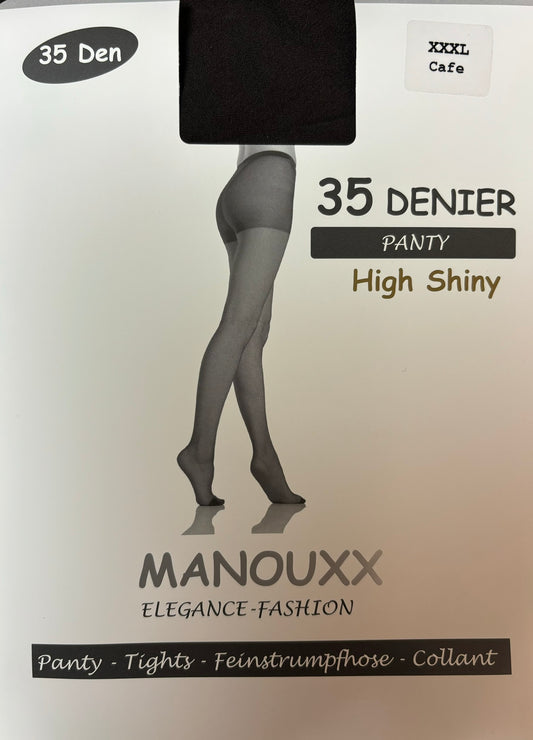 Manouxx panty's 35 denier