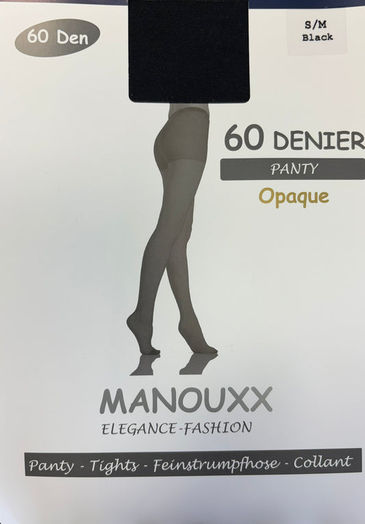 Mannoux panty 60 denier